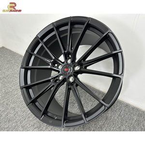 Jantes en alliage d'aluminium forgées sur mesure, finition noir mat, pour voitures, 19 pouces, 20 pouces, 21 pouces, 22 pouces, 23 pouces, 24 pouces, pour Benz W205 C63S - Product Image 3