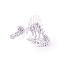 Squelettes de Dinosaure Ankylosaurus imprimés en 3D Cadeaux en verre faits à la main Personnages congelés Décorations de jouets intéressantes Tout en plastique