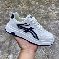 Chaussures décontractées polyvalentes de marque tendance, baskets à la mode