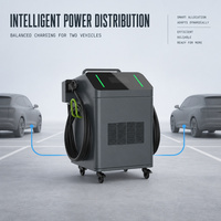 Chargeur DC 40 kW, Chargeur Rapide DC 60 kW 120 kW, Station de Recharge Commerciale pour Véhicules Électriques avec Deux Connecteurs pour Zones à Fort Trafic