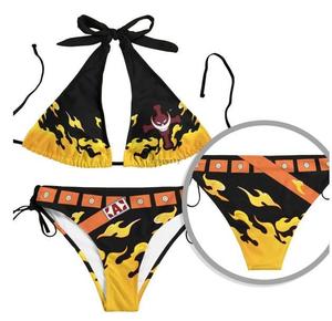 Traje de Baño Delgado de <span class=keywords><strong>Anime</strong></span> para Cosplay, Sexy y a la Moda, Serie <span class=keywords><strong>ONE</strong></span> <span class=keywords><strong>PIECE</strong></span>, <span class=keywords><strong>Bikini</strong></span> con Estampado Digital 3D, Traje de Baño de Black Clover, Disfraz de Halloween - Product Image 2