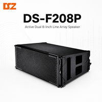 Système de haut-parleurs Line Array professionnels à renforcement actif, 8 pouces + caisson de basses de 18 pouces, pour événements, fêtes et spectacles