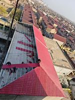 Tejas de Techo Corrugadas de PVC de Resina Sintética Modernas, Resistentes al Fuego, Diseño Español, Duraderas