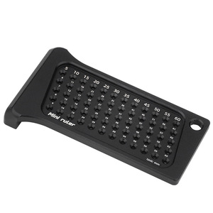 Règle de traçage pour charpentier, <span class=keywords><strong>équerre</strong></span> de marquage de ligne en alliage d'aluminium, outil de marquage MiniR MG0-AL0-0152-BL - Product Image 5