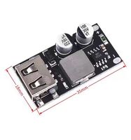 Nuevo Módulo Reductor de Voltaje de CC QC2.0 QC3.0, Placa de Carga Rápida USB para Teléfono Móvil, FCP