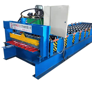 Venta caliente Ibr <span class=keywords><strong>Trapezoidal</strong></span> Teja que hace la máquina <span class=keywords><strong>Precio</strong></span> Metal Ibr Roof Sheet Roll Forming Machine - Product Image 1