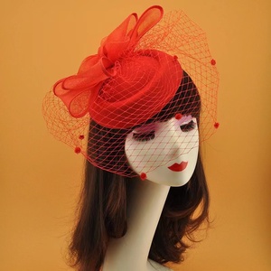 New Women Handmade Headwear <strong>Hair</strong> Accessories Vintage European Tea Party Derby Church <strong>Hair</strong> Band <strong>Fascinator</strong> Ladies - Product Image 6