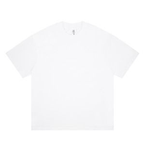 T-shirt da uomo in cotone 26SS stile streetwear <span class=keywords><strong>giapponese</strong></span>, pesante 310G, con motivo sulle spalle, vestibilità ampia, a maniche corte - Product Image 2