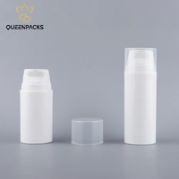 Vente flash - Flacons sans air en plastique personnalisés de 30 ml, 50 ml, 80 ml, 100 ml, 150 ml, 200 ml avec pompe pour emballages cosmétiques, lotions, crèmes