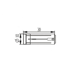Sistema HPEDM 3R-901-10RS acciaio inossidabile Refix mandrino espandibile D10x30 per HE-R06699 fresatura - Product Image 3