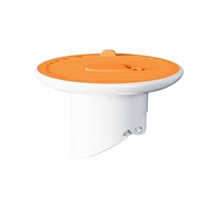 Couvre-drain de sol rond magnétique en forme de baleine et désodorisant, bouchon d'égout pour toilettes, design moderne et universel