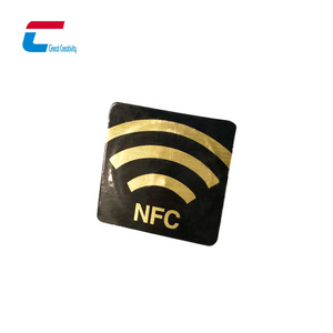 Factory Wholesale NFC <b>Sticky</b> Token Customized Size Anti-metal Nfc Tag Logo Printing RFID <b>Label</b> - Product Image 2