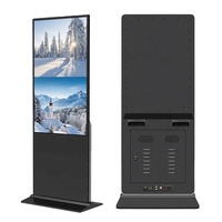 Pantalla LCD de Señalización Digital Ultrafina DCSJ de 43 y 55 Pulgadas, Montada en Pared, con Instalación sin Espacios para Comercios Minoristas