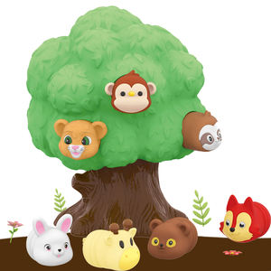 สินค้ามาแรง ของเล่นบล็อกกาวนุ่มรูปสัตว์น่ารัก ของเล่นเสริมพัฒนาการเรียนรู้ตัวเลข ทำจากซิลิโคน กดเล่นได้ - Product Image 1