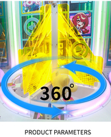 Machine de jeu commerciale à monnayeur, machine d'arcade à pièces, équipement de divertissement avec distribution de prix