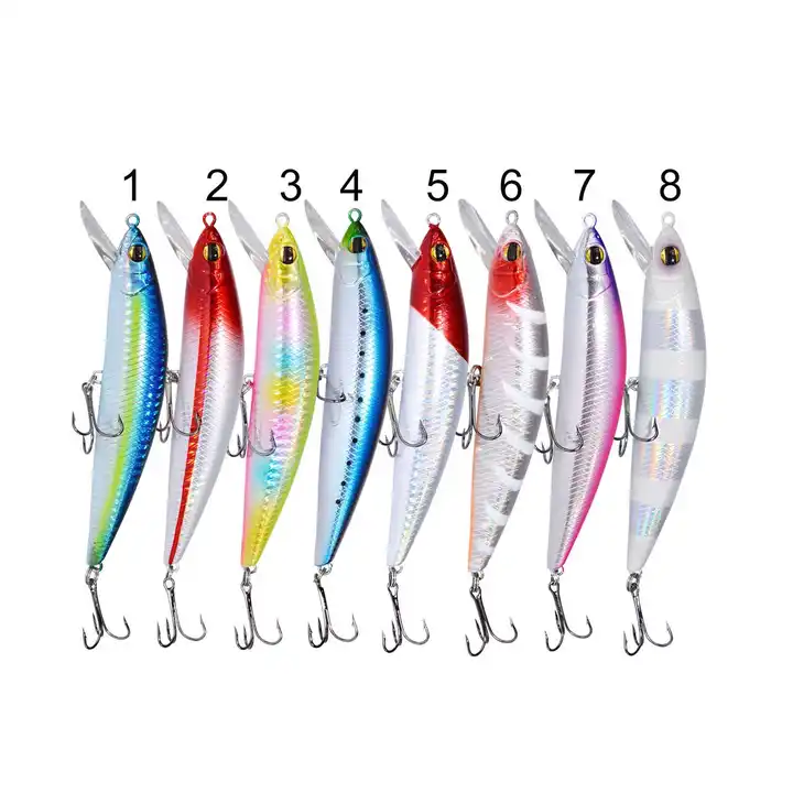 Fish Bait Sinking Minow 5-14g Jerkbait Fishing Lure Professional