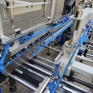 ZH-850 cấu hình tiêu chuẩn bên/đôi dán tự động muti-chức năng thư mục gluer máy - Product Image 3