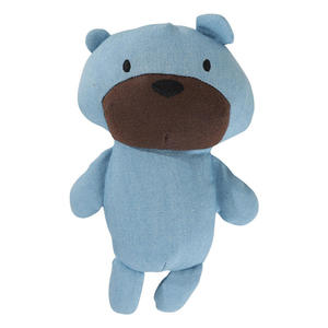 Kangdaer Lovelydesign Bear Shape Plush Sound Puzzle <b>Dog</b> Chew <b>Toy</b> <b>Interactive</b> Grinding Teeth Accompany Pet <b>Toy</b> 25x15cm - Product Image 5