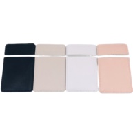 Mini cadeaux Cadeau d'affaires Cadeau de mariage créatif Gravure personnalisée Miroir de poche en cuir et métal