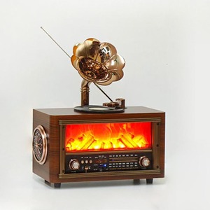 <span class=keywords><strong>Radio</strong></span> retro clásico con lámpara de llama, receptor multibanda, reproductor de música, <span class=keywords><strong>radio</strong></span> inalámbrica para exteriores - Product Image 3