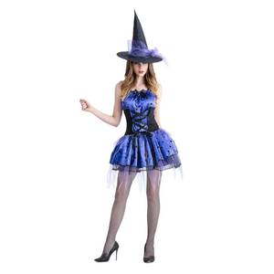 Costume de démon sexy pour adulte, robe courte d'Halloween, déguisement de sorcière pour jeu de rôle sur scène - Product Image 5