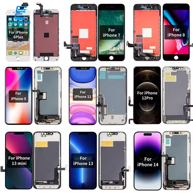 Factory High Quality Mobile Phone Lcd for iphone All Display Original Digitizer Screen Replacement Original Ekran Pantalla Lcd