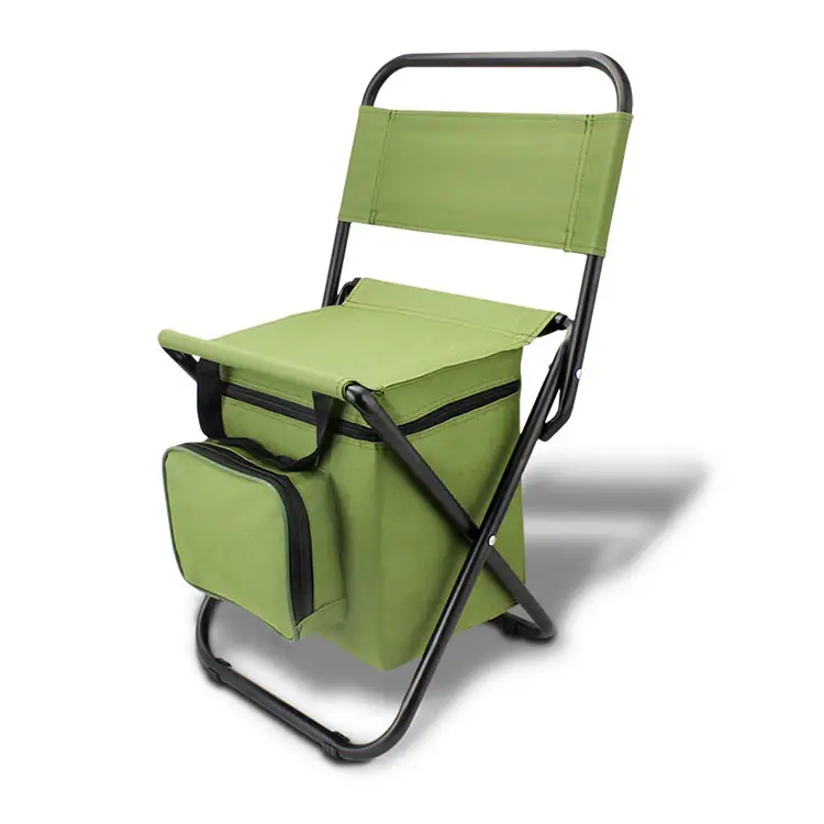 adjustable folding camping chair beach chair cooler folding stool