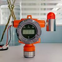 Alarma Industrial de Gas Combustible para CH4, Gas Natural, GLP (C3H8/C4H10) y Acetileno (C2H2) Ideal para Escuelas y Cocinas