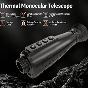 กล้องส่องกลางคืนแบบมองเดี่ยว Gtguard Thermal Scope ประสิทธิภาพสูง กำลังขยาย 8 เท่า หน้าจอ 3.8 นิ้ว รองรับ Wi-Fi พร้อมระบบกันสั่น Ai15 Ai15 Hi - Product Image 4