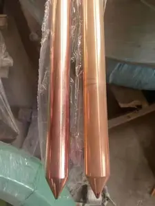 Lightning Protection Grounding Copper Clad Steel Earth Rod
