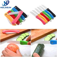 Lebensmittels ic heres scharfes 3-Zoll-Zirkonoxid-Keramik-Klapptaschenmesser Hochwertiges Küchen-Universal messer für Gemüse und Obst