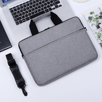 Sacoche pour ordinateur portable en tissu Oxford étanche avec logo personnalisé Sacoche pour ordinateur de voyage d'affaires pour ordinateurs portables