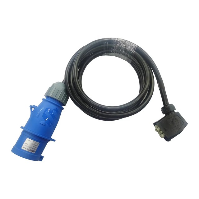 Factory Custom Wrapped Nylon Mesh Power Supply Harness 4 6 7-Pin Position Wiring for Industrial Equipment Control Cables