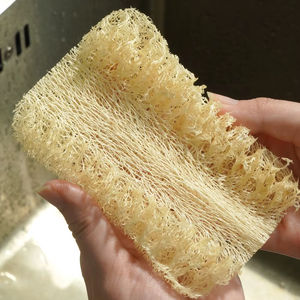 ฟองน้ำใยบวบออร์แกนิกธรรมชาติแผ่นใยขัดผิวนุ่มสำหรับใช้ในบ้านเป็นมิตรกับสิ่งแวดล้อม - Product Image 2