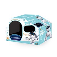 Elektrischer Plastik-Stunt-Roboterhund für Früherziehung Interaktiver Mechanischer Programmierbarer Geschichtenerzählnder Intelligenter Roboter für Kinder