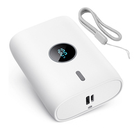 Batterie externe portable PD 22,5 W à charge rapide 10000 mAh, chargeur rapide Type C pour téléphone portable, station d'alimentation pour téléphone