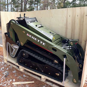 لودر ديريت V1000 الصغير ذو العجلات الانزلاقية مع ملحق مخلب دوار 360 درجة للبناء وتنظيف الأراضي - Product Image 6