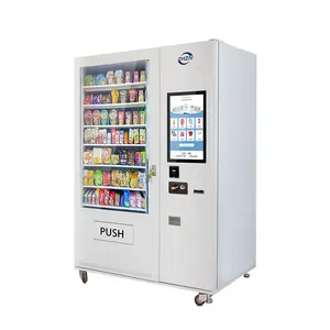 China Suppliers Best Selling Products Vending Machine Snacks And Drinks Combo Modern Self Service Vending Machine