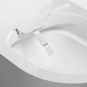 Toilette intelligente avancée avec fonctions de bidet, cuvette allongée, télécommande, siège chauffant pour une propreté accrue OTS11-3 Suspendue au mur - Product Image 4