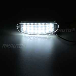Lampe de plaque d'immatriculation LED sans erreur 7700410754 pour Renault Clio MK2 Clio II 1998-2005 Twingo I 1993-2007 - Product Image 3
