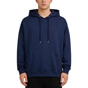 Vente en gros de sweats à capuche 100% coton 180 GSM, fournisseur de sweats à capuche personnalisés avec logo imprimé, sweats à capuche décontractés surdimensionnés, streetwear uni, sweats à capuche vierges pour hommes - Product Image 1