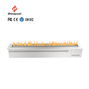 Calentadores de Bioetanol Eléctricos Inteligentes con Control Remoto, Chimenea Moderna de Acero para Interiores de Apartamentos - Product Image 4