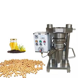 Ticari kullanım küçük hidrolik hindistan cevizi zeytinyağı soğuk pres değirmen makinesi hidrolik yağ basın ekstraktör makinesi - Product Image 5