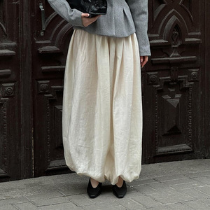 <span class=keywords><strong>Pantaloni</strong></span> Larghi da <span class=keywords><strong>Donna</strong></span> Enyami, Casual con Vita Elastica, Palazzo Oversize a Gamba Larga per Vacanze - Product Image 5