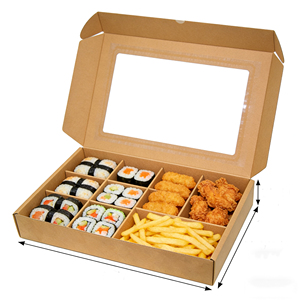 Boîte à lunch écologique et portable pour barbecue, créations de bento pour pique-niques à la plage, grillades en plein air, yaki grill - Product Image 2