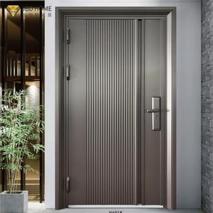 <span class=keywords><strong>Porte</strong></span> <span class=keywords><strong>de</strong></span> sécurité minimaliste en acier inoxydable JBDHOME pour villa moderne, <span class=keywords><strong>entrée</strong></span> principale, <span class=keywords><strong>entrée</strong></span> extérieure et utilisation en chambre, design étanche - Product Image 5