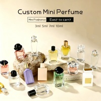 Échantillons de parfum miniatures personnalisés et pratiques, vente en gros, mini-parfums de poche 3ml 7ml 10ml