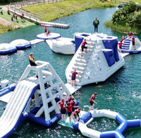 Chine Usine Nouvelle Conception Gonflable Aqua Park Parc Aquatique Équipement Parc Aquatique Flottant Gonflable à Vendre