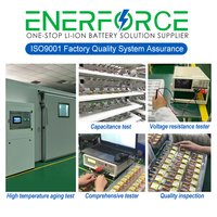 Enerforce OEM 3.7V Petite batterie au lithium polymère 502030/602030/200-650mAh Pouch Lithium Ion Headset Battery