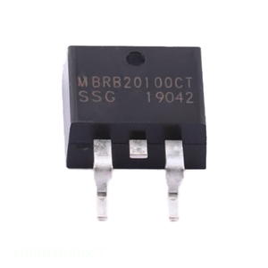 Distributeur agréé d'ensembles de diodes TO-263-3, D2PAK, TO-263AB MBRB20100CT, composants électroniques IC - Product Image 1